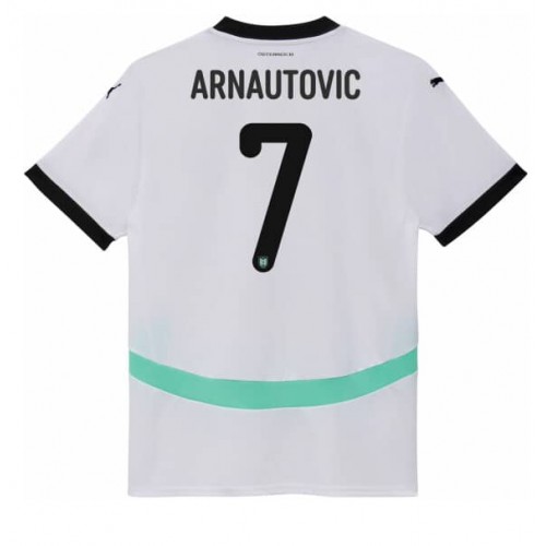 Austrija Marko Arnautovic #7 Gostujuci Dres EP 2024 Kratak Rukav